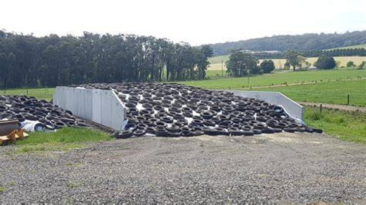 Where is silage stored?