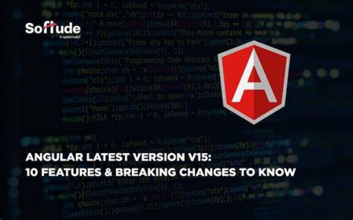 Which is latest angular version?